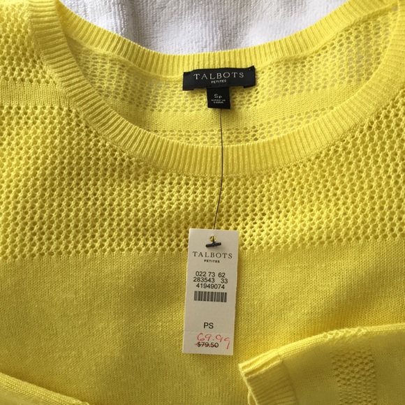 Talbots NWT tunic sweater - Picture 4 of 8